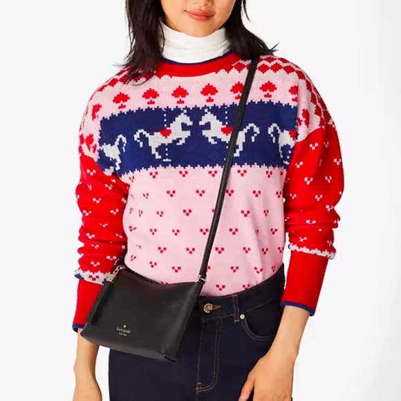 Kate Spade Sadie Crossbody Black - Picture 11 of 15